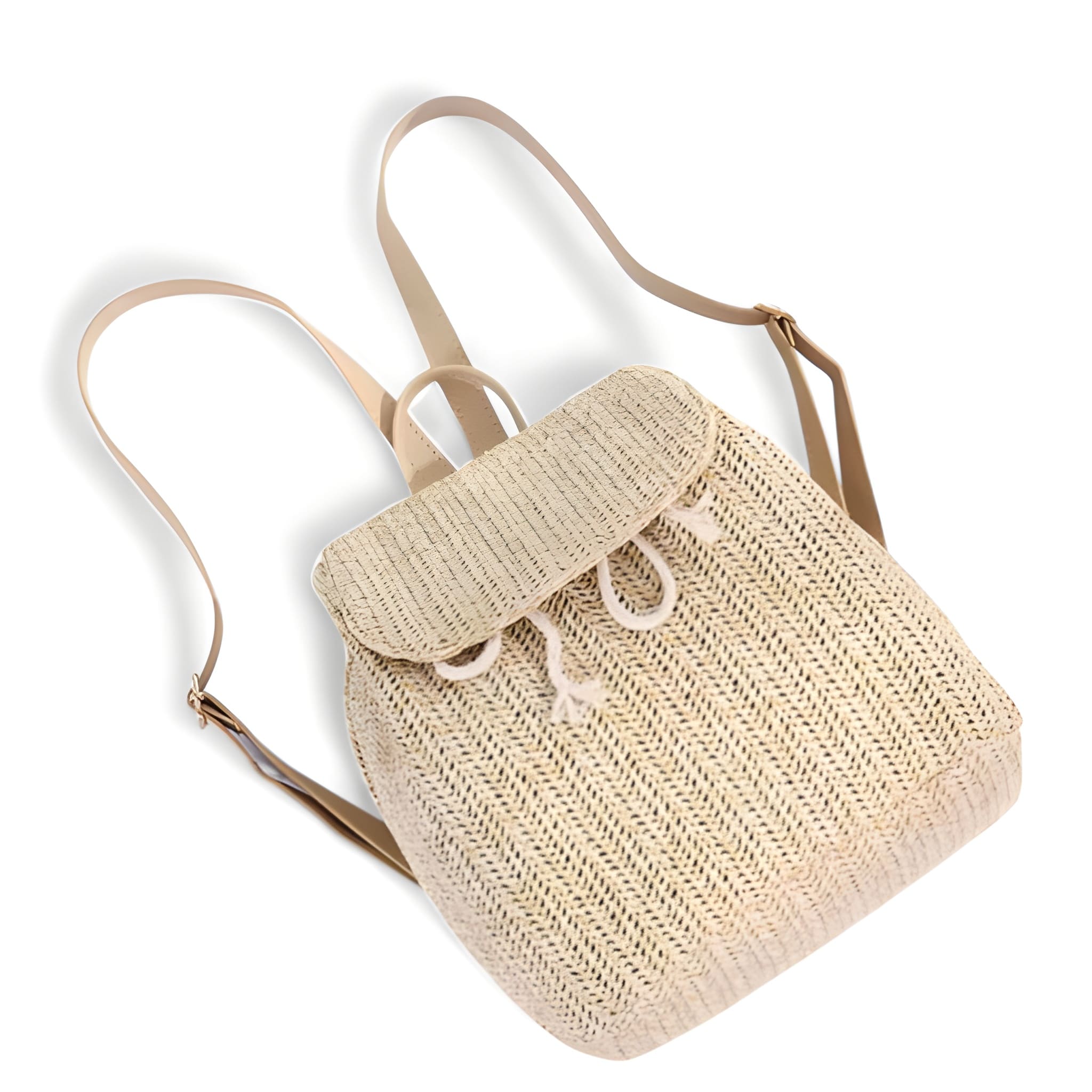Sac à Dos Paille Femme 15L - Style Bohème Chic | Havresacs