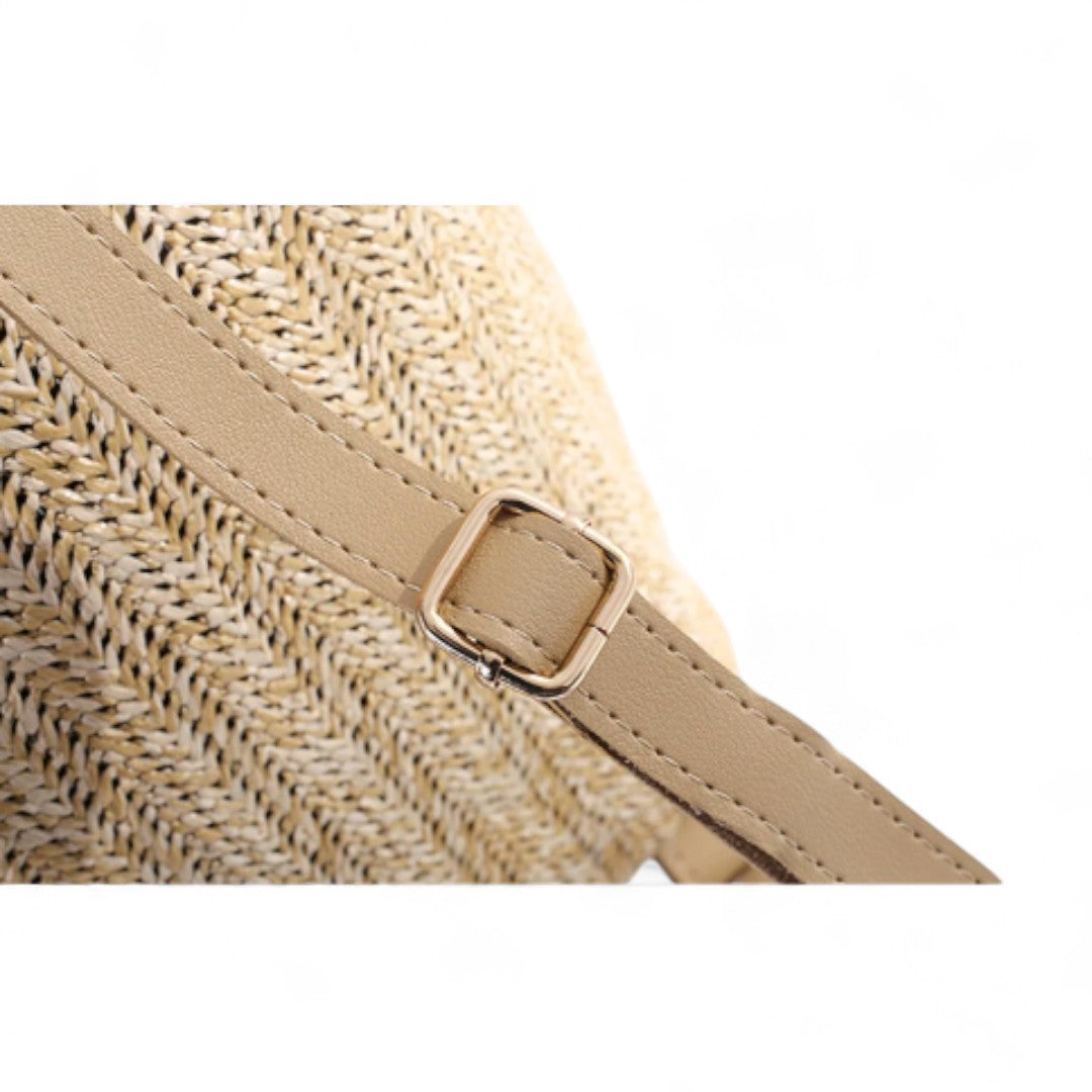 Sac à Dos Paille Femme 15L - Style Bohème Chic | Havresacs