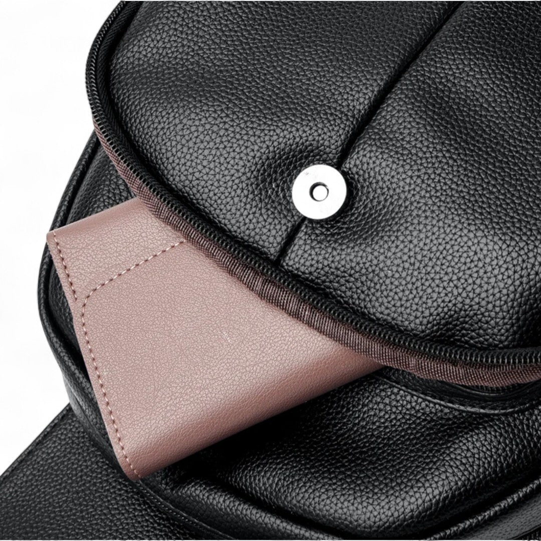 Sac à Dos Femme Cuir 18L - Élégant & Pratique | Havresacs