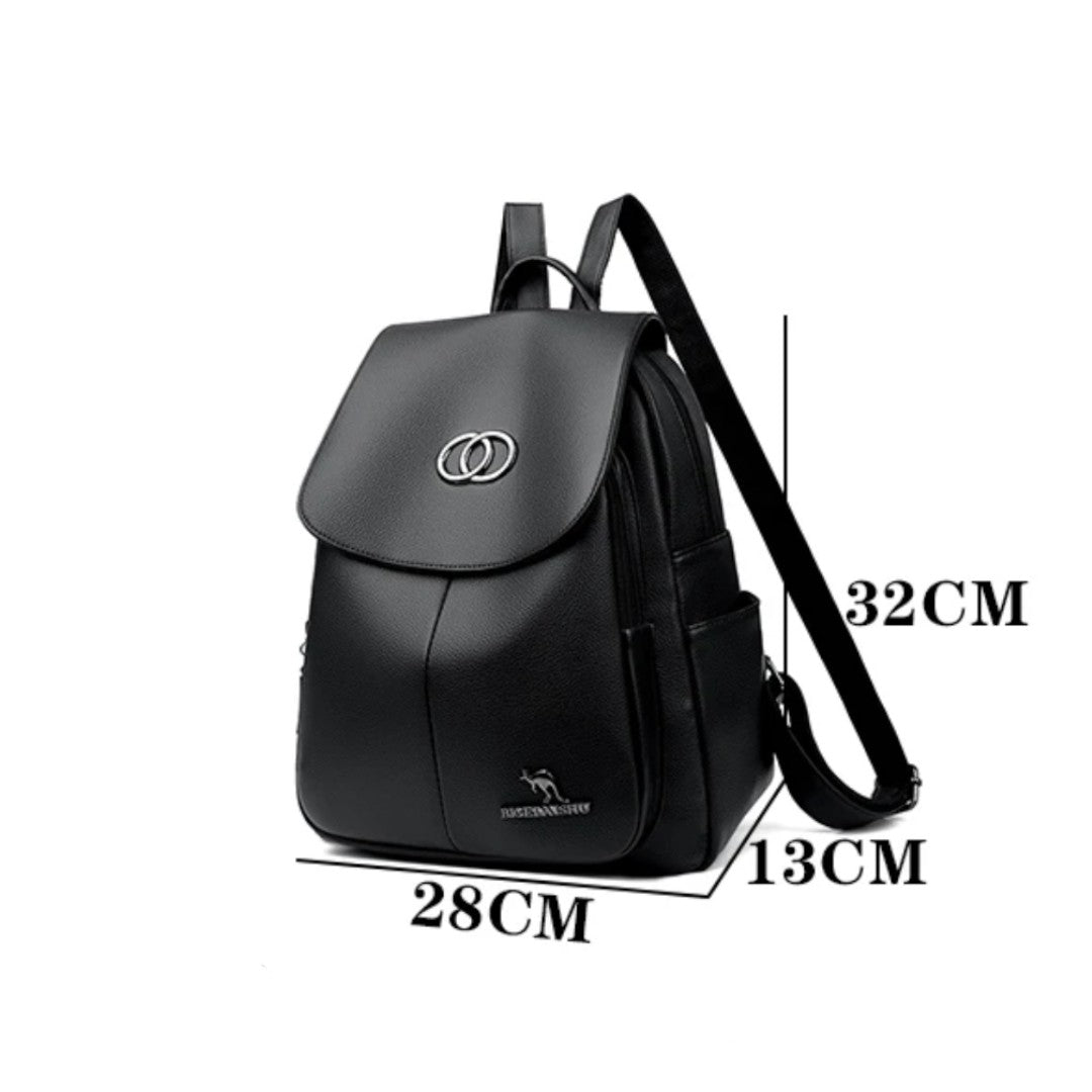 Sac à Dos Femme Cuir 18L - Élégant & Spacieux | Havresacs