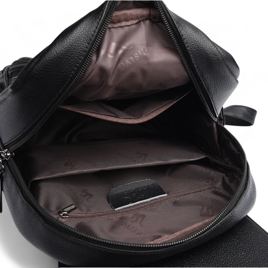 Sac à Dos Femme Cuir 18L - Élégant & Spacieux | Havresacs