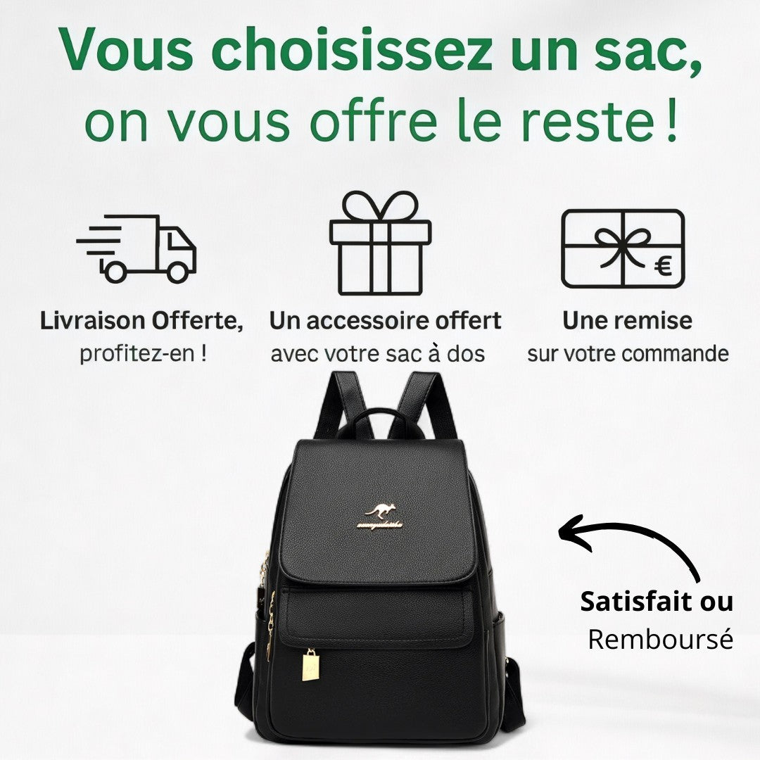 Sac à Dos Femme Cuir 15L - Élégant & Pratique | Havresacs