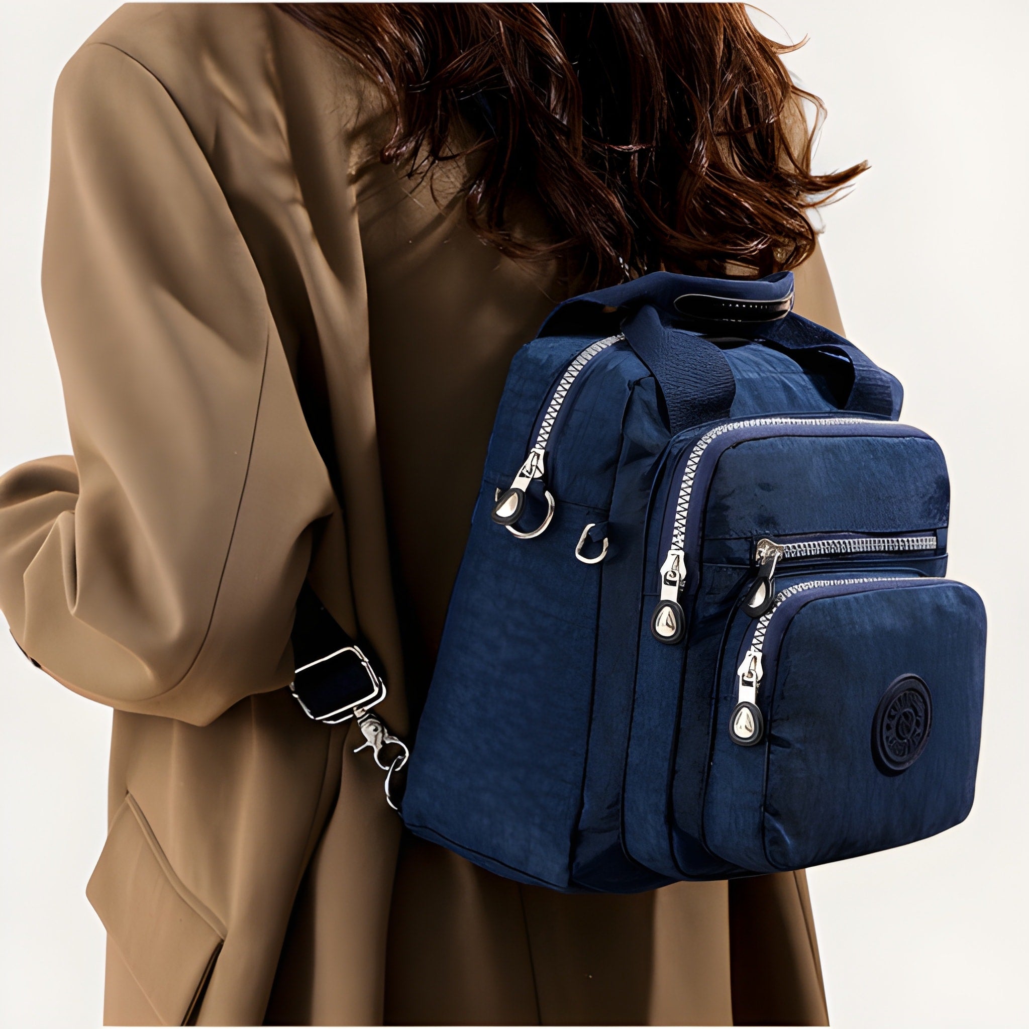 Sac à Dos Femme Vintage 2 en 1, 8L – RetroChic – Havresacs
