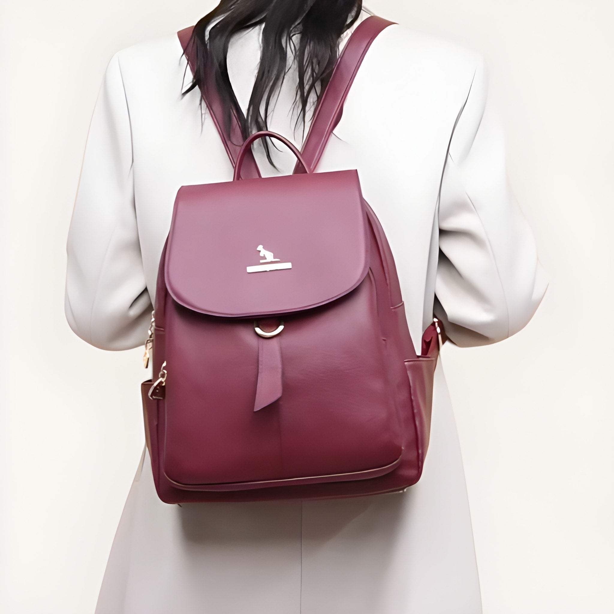 Sac à Dos Femme Cuir 18L - Élégant & Fashion | Havresacs