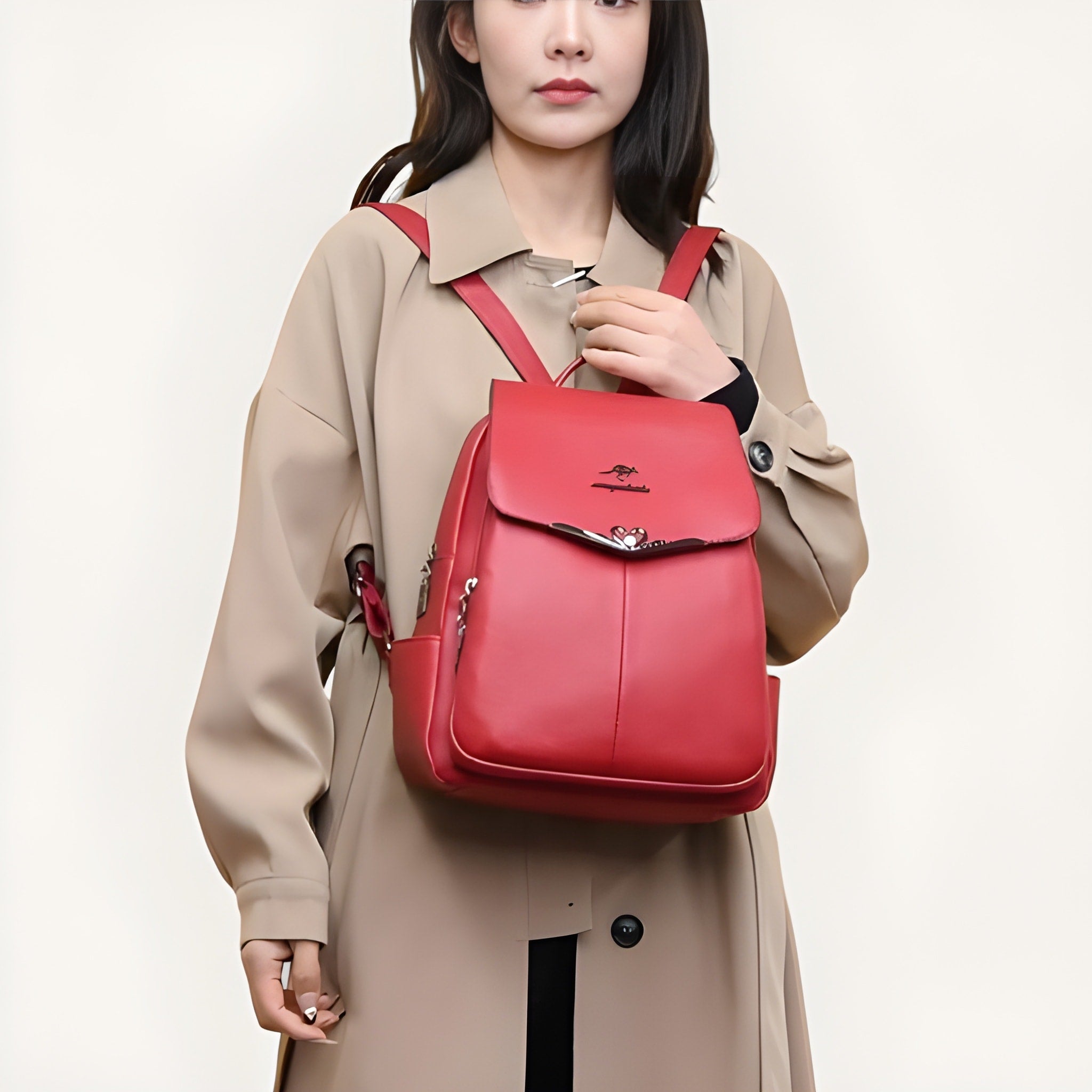 Sac à Dos Femme Cuir 18L - Élégant & Pratique | Havresacs