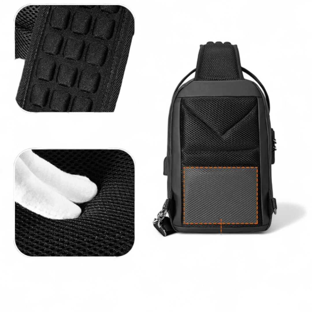 Sac bandoulière antivol waterproof – Urban Sling – Havresacs