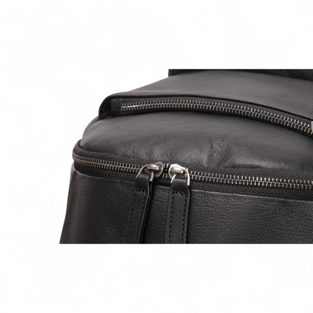 Sac à Dos Cuir Véritable Homme Vintage 20L – Élégant | Havresacs