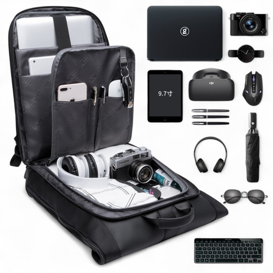 Sac à dos anti-vol waterproof – Tech Voyager – Havresacs