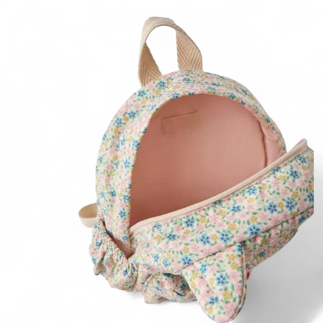 Cartable Maternelle Fille Fleuri Chat - Confort & Douceur | Havresacs