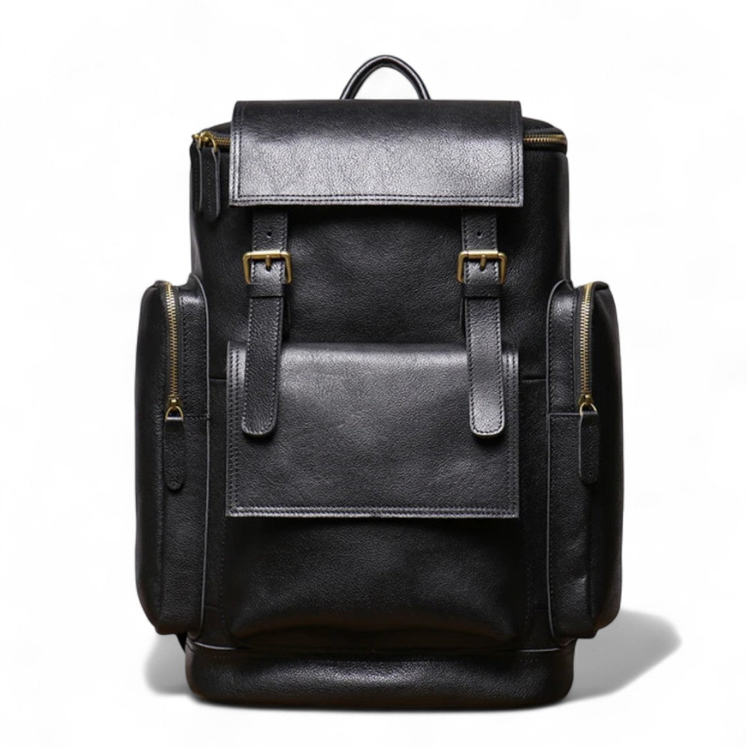 Sac à Dos Cuir Véritable Vintage PC 15’’ Voyage – 20L | Havresacs