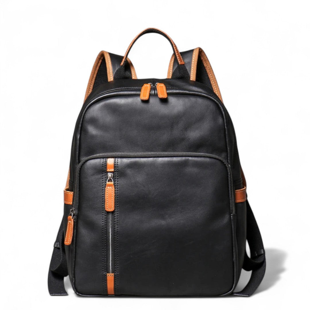 Sac à Dos Cuir Véritable Vintage PC 15’’ Elégant – 20L | Havresacs