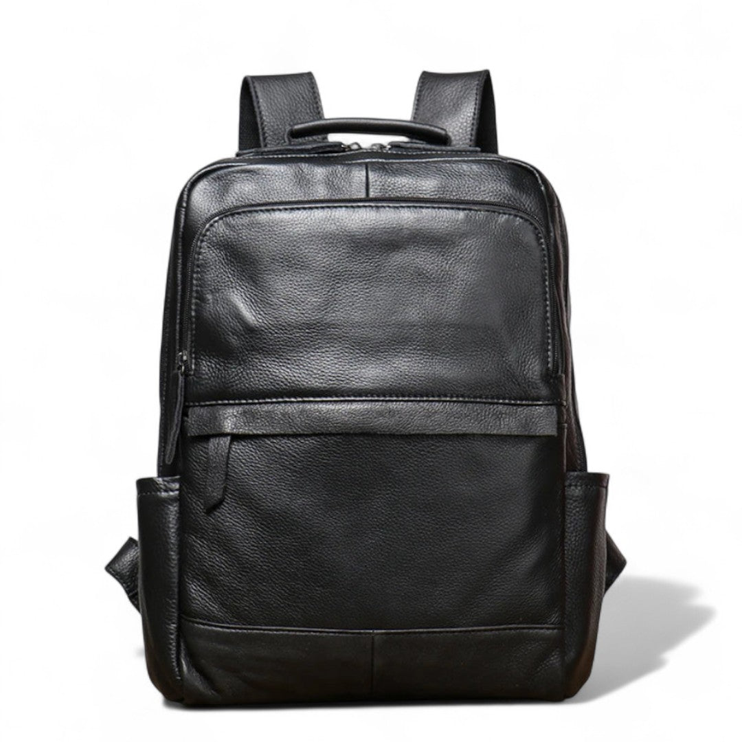 Sac à Dos Cuir Véritable Vintage Ordi 15’’ Léger – 18L | Havresacs