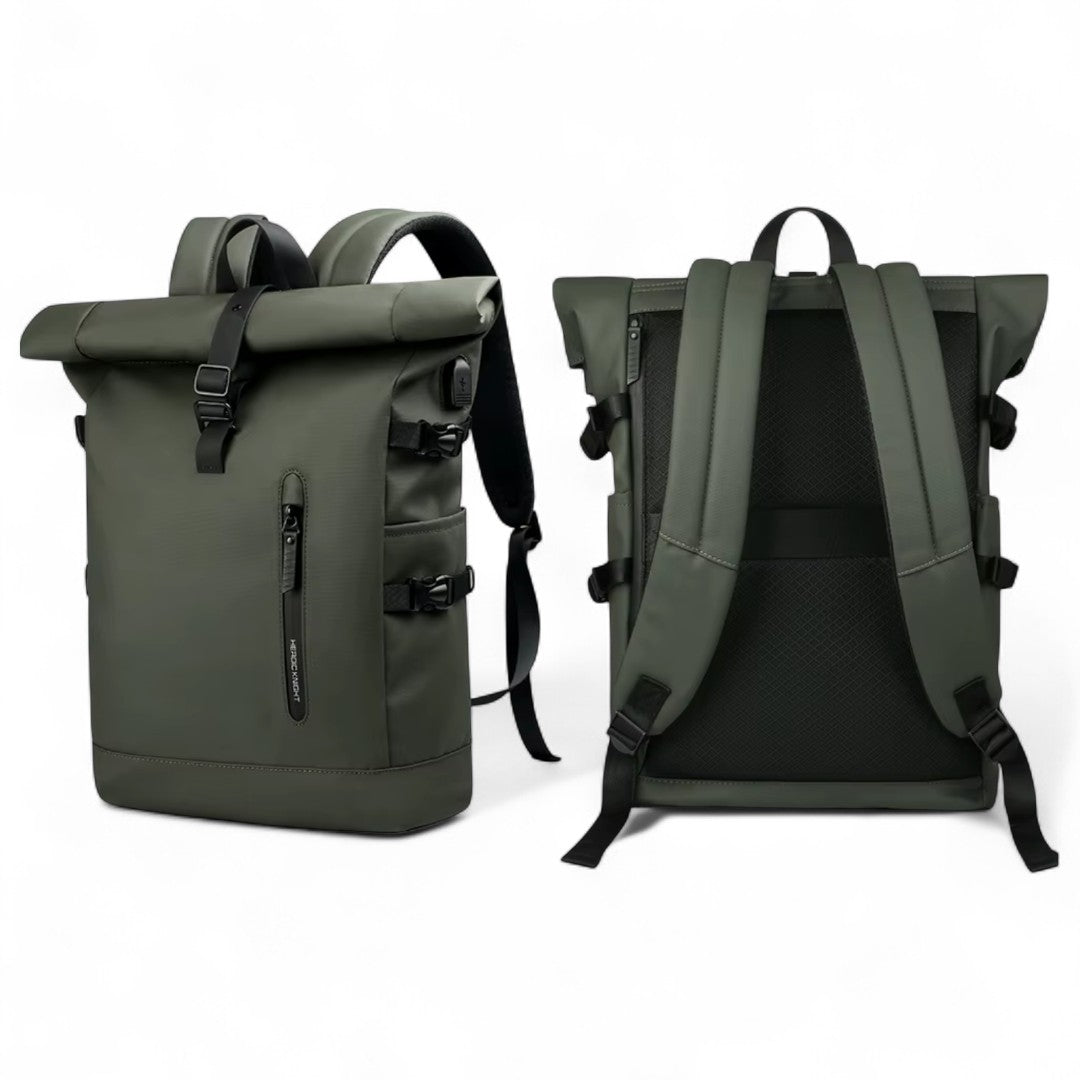 Sac à dos Roll Top étanche & urbain de 20L - compatible PC 15,6"