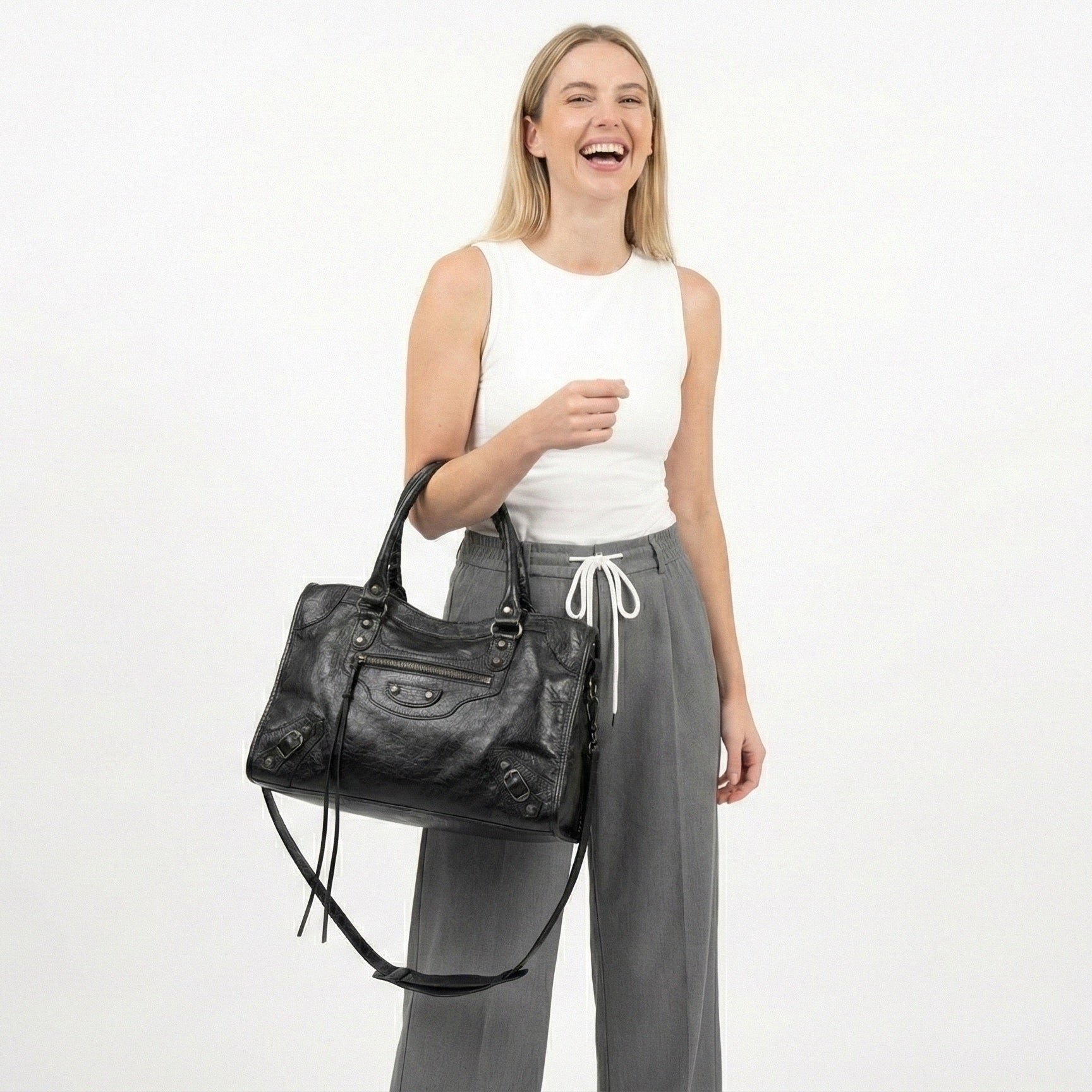 Sac à Main Multi-Poches Zippé - Décontracté & Ville - HavreS