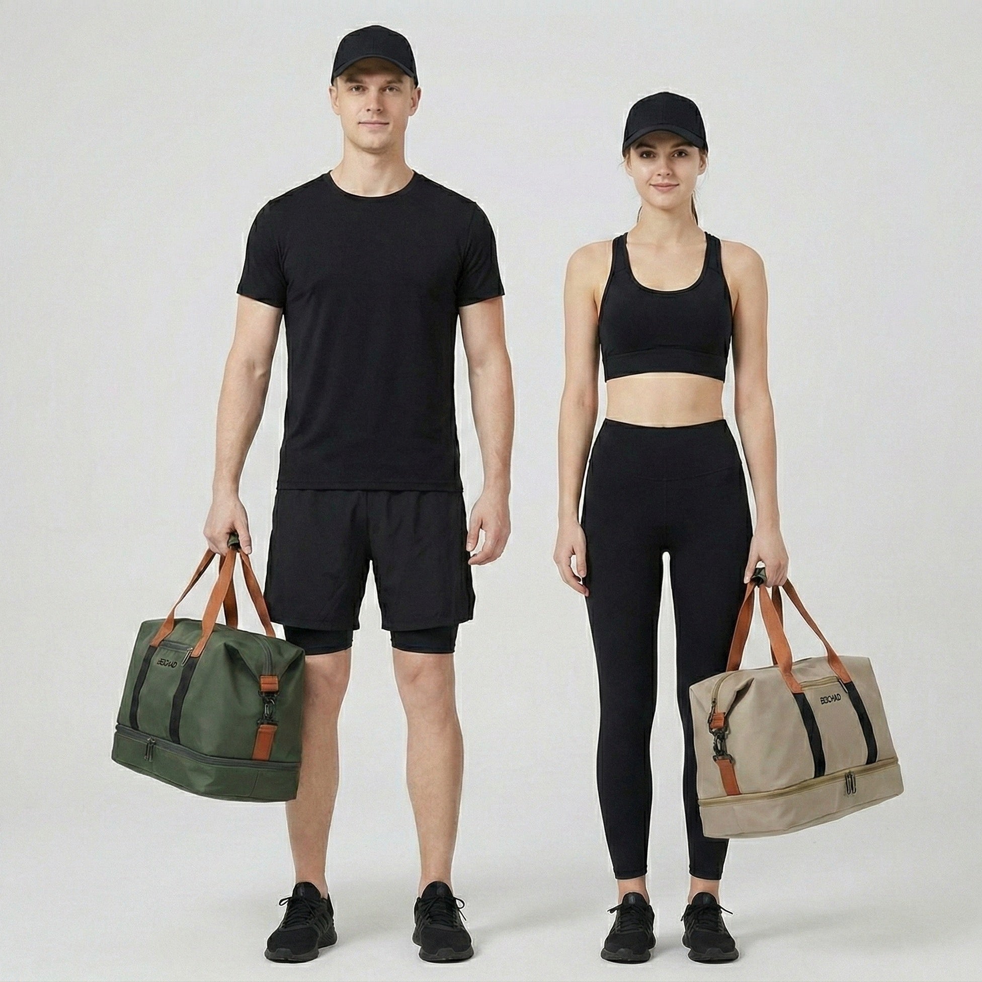 Sac de Voyage 35L avec Rangement Chaussures - HavreS