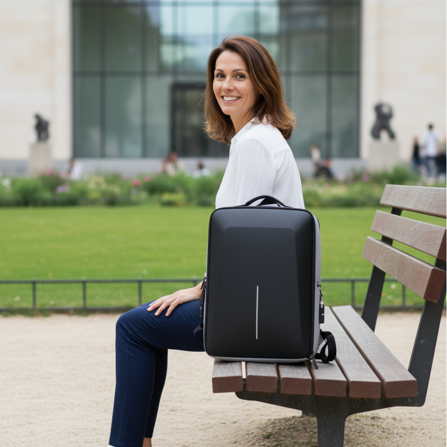 Sac à dos sécurisé anti pickpocket idéal en bagage cabine – Havresacs