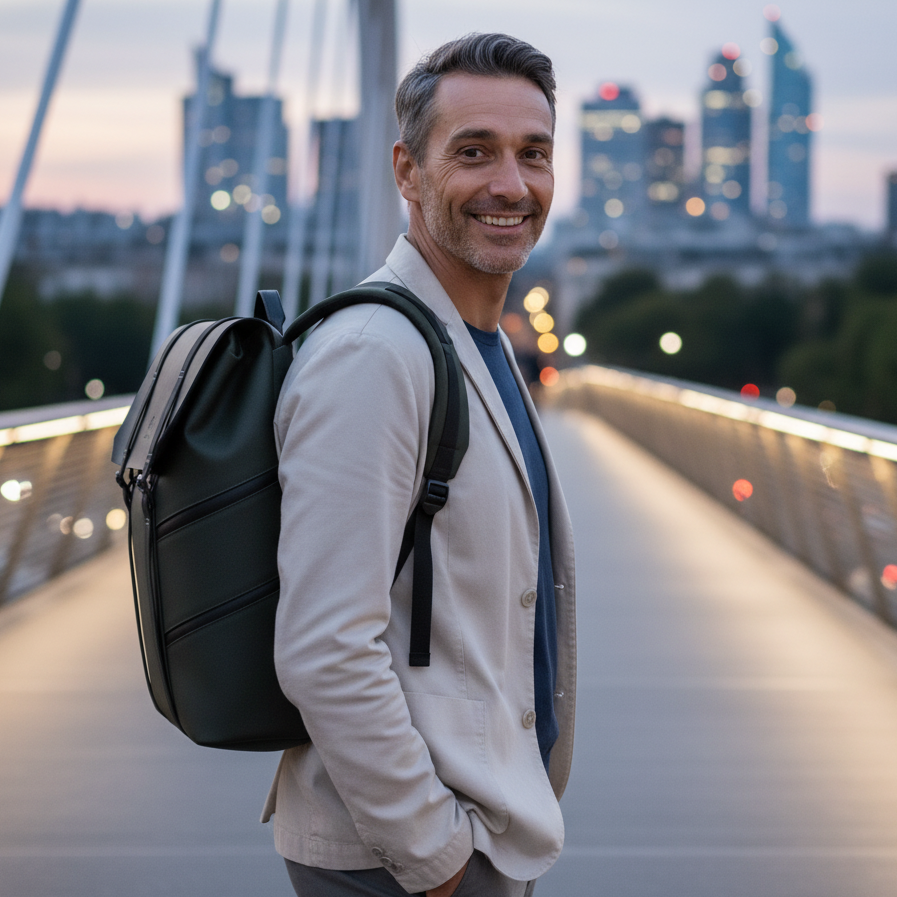 Sac à dos étanche de voyage urbain, poche PC 15 pouces - Havresacs - HavreS