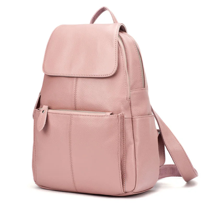 Sac à dos anti-vol en cuir 10L pour femme – SecurePro – Havresacs