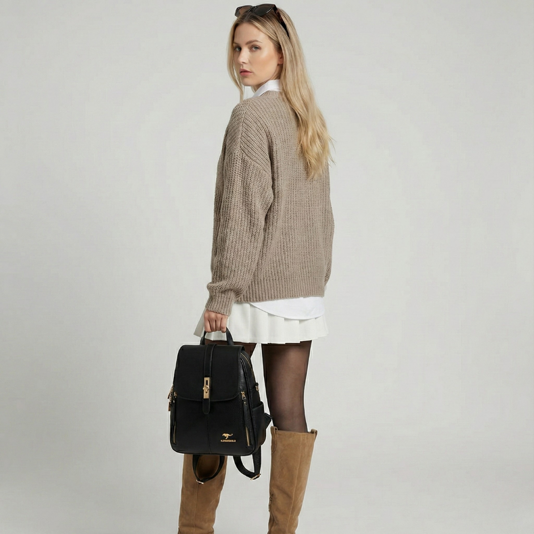 Sac à Dos Femme Cuir De 20L - Élégant et Vintage | Havresacs