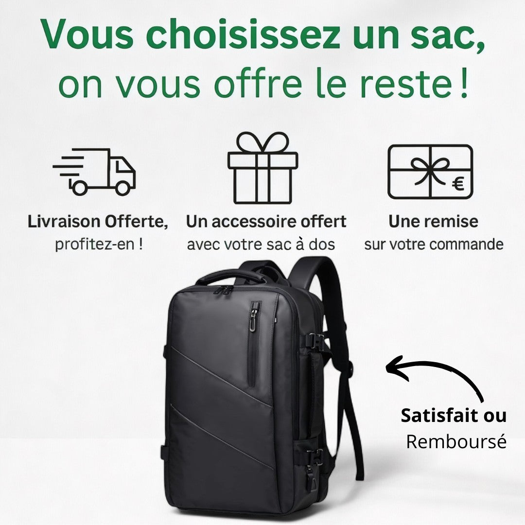 Sac à dos connecté cabine avion – Optima Link – Havresacs