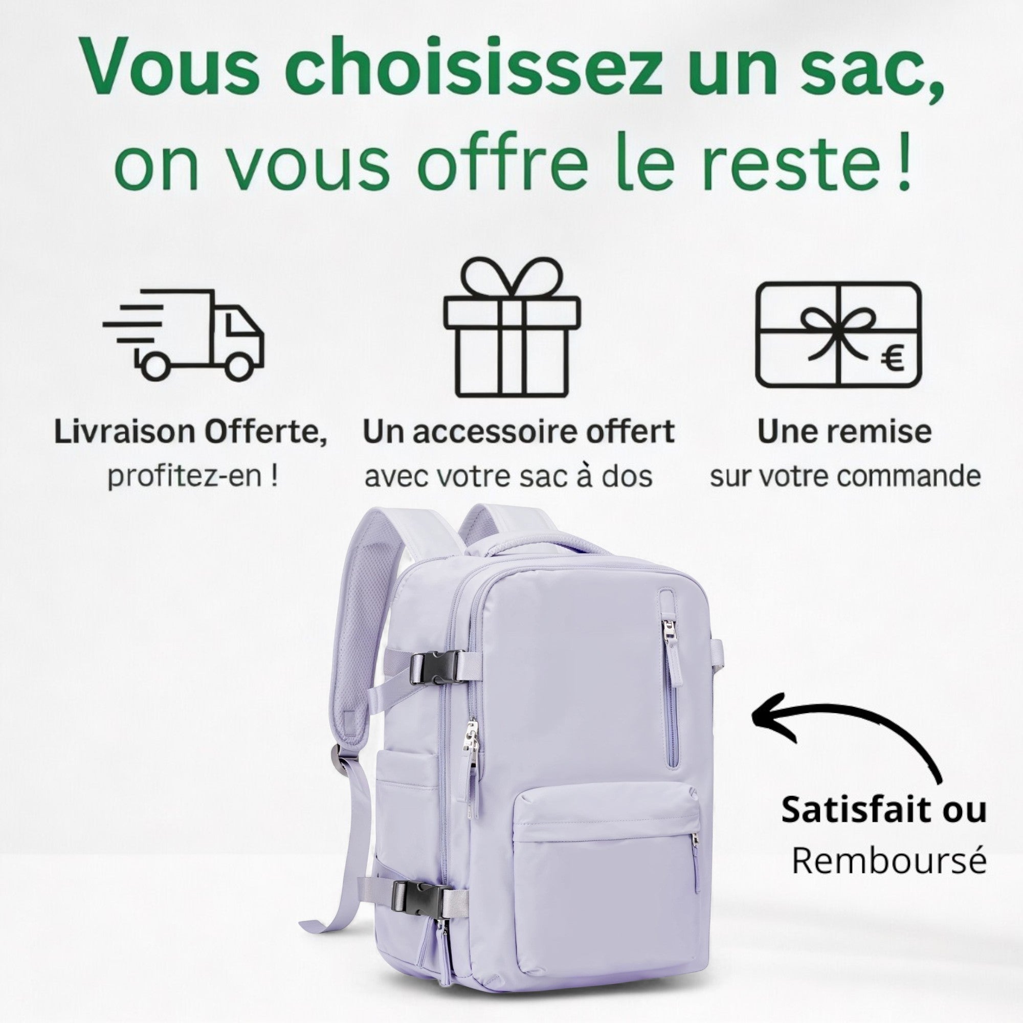 Sac à dos bagage cabine 20 litres – Aurora Transit – Havresacs