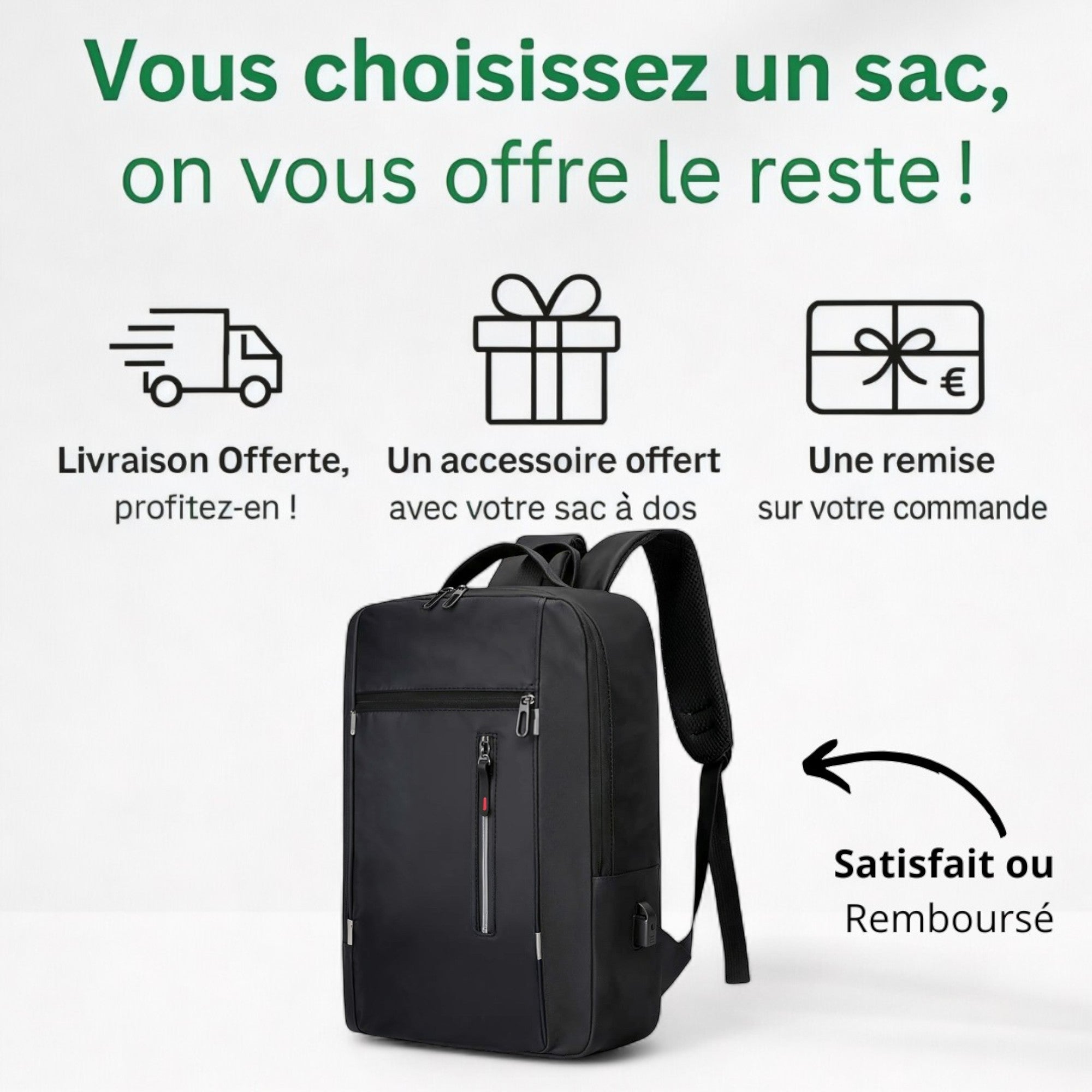 Sac à dos urbain en voyage – Nova Venture – Havresacs