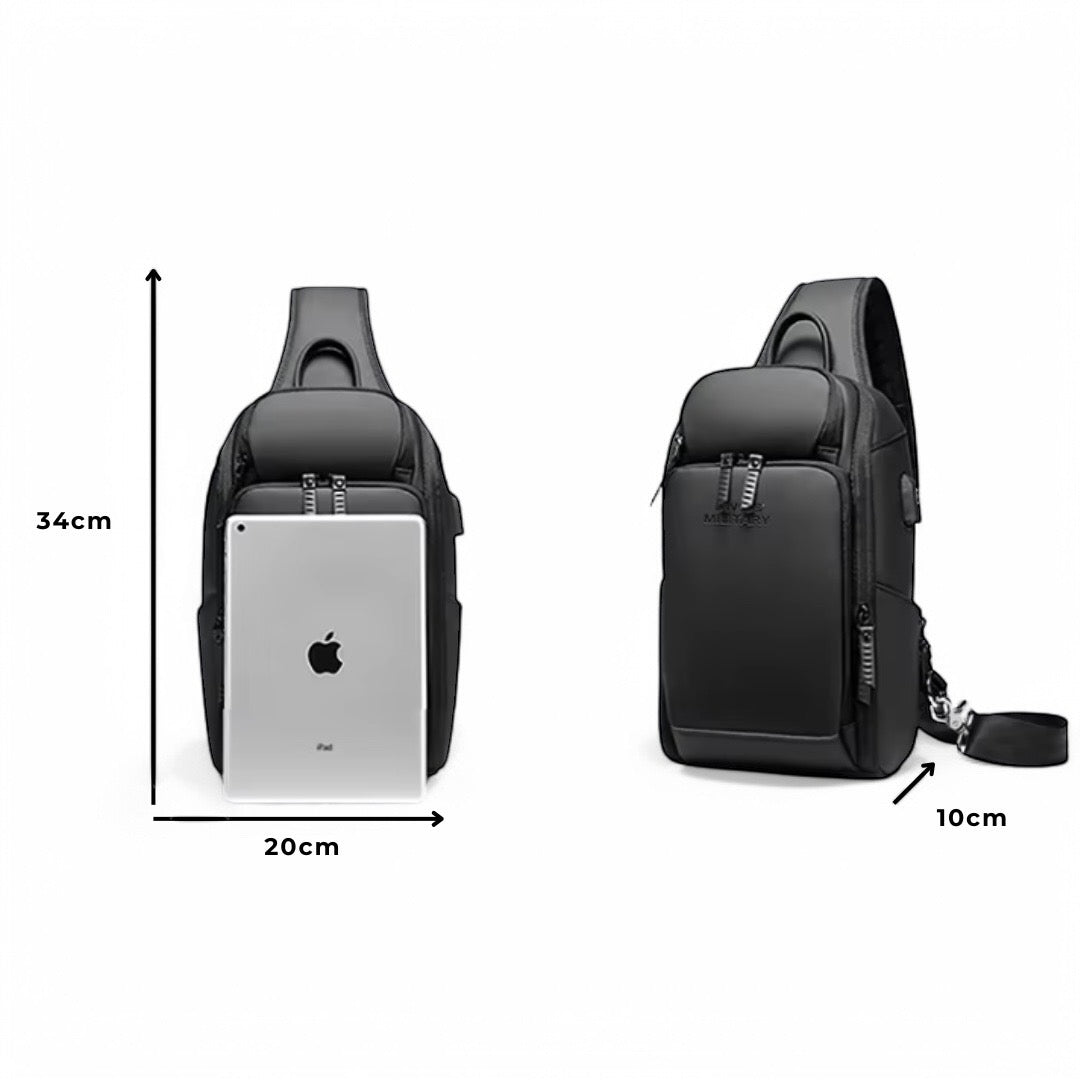 Sac bandoulière antivol waterproof – Active Sling – Havresacs