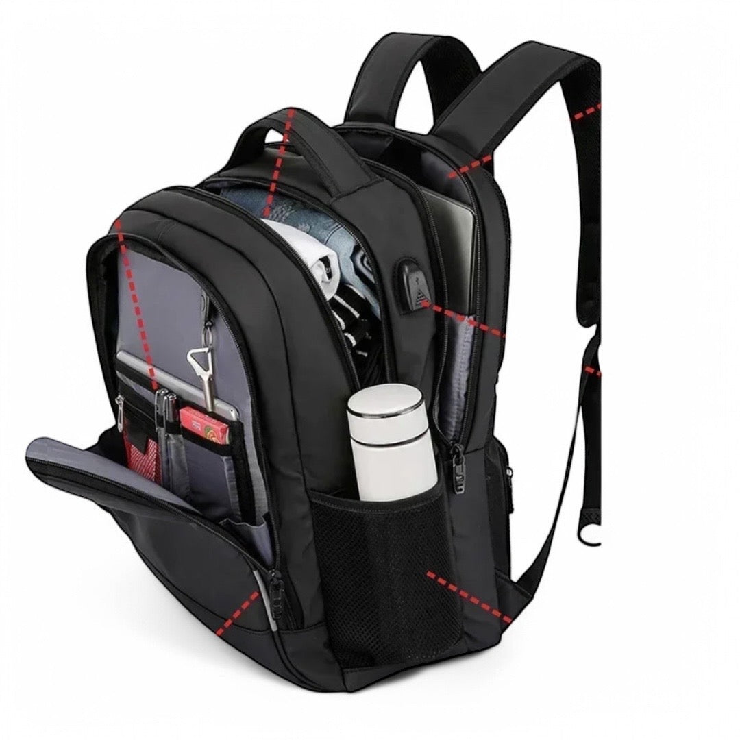 Sac à dos pc 17 pouces waterproof – Swiss Executive – Havresacs
