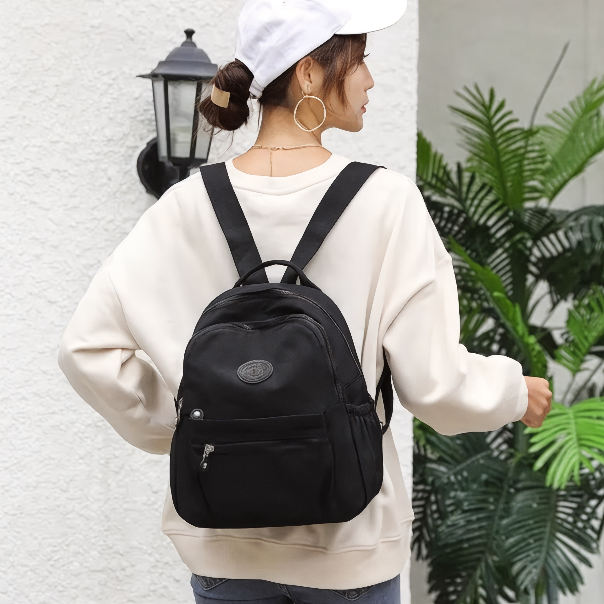 Sac à Dos Femme Nylon Compact 15L – GrandEspace – Havresacs