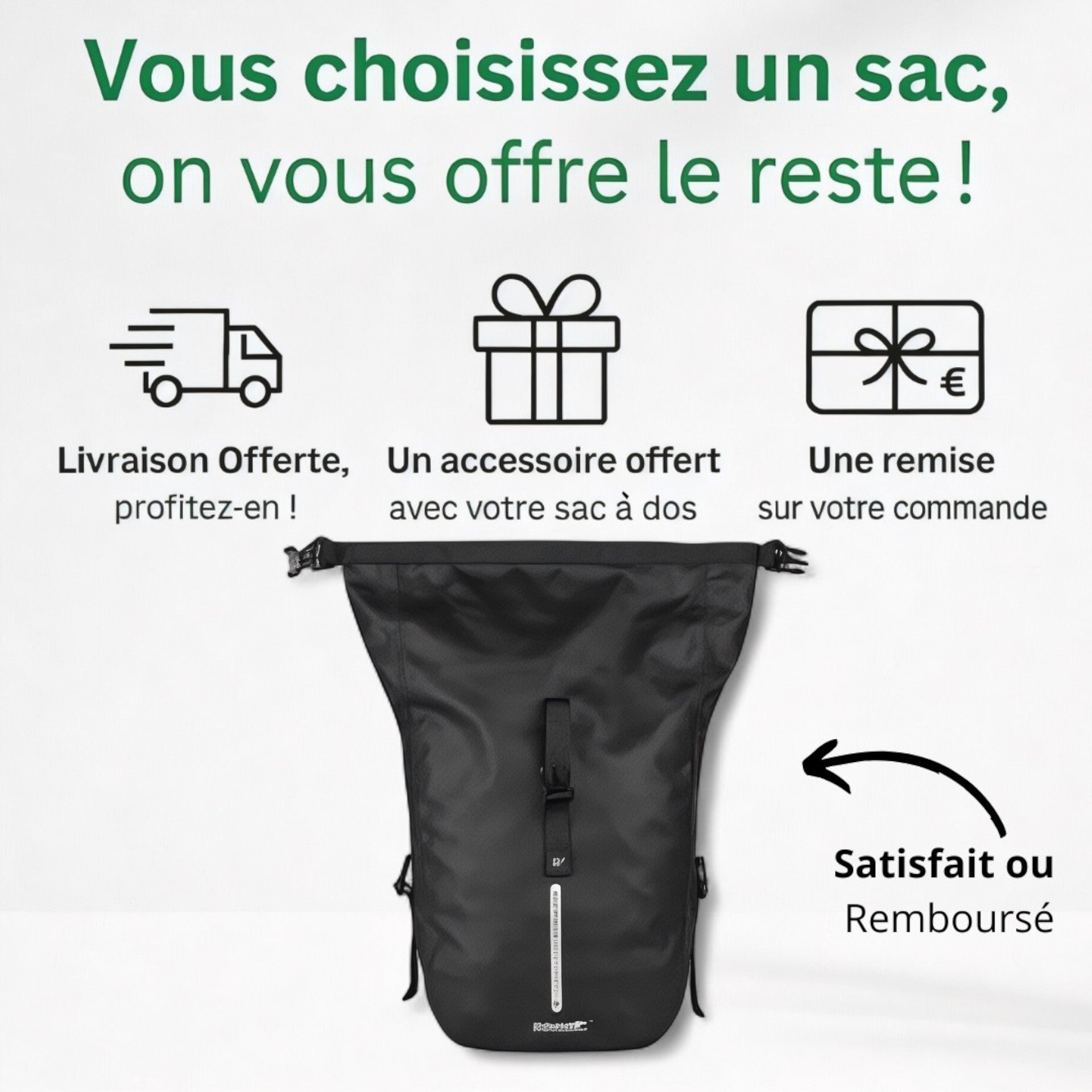 Sac à dos cycliste 20L – BikePak Pro – Havresacs