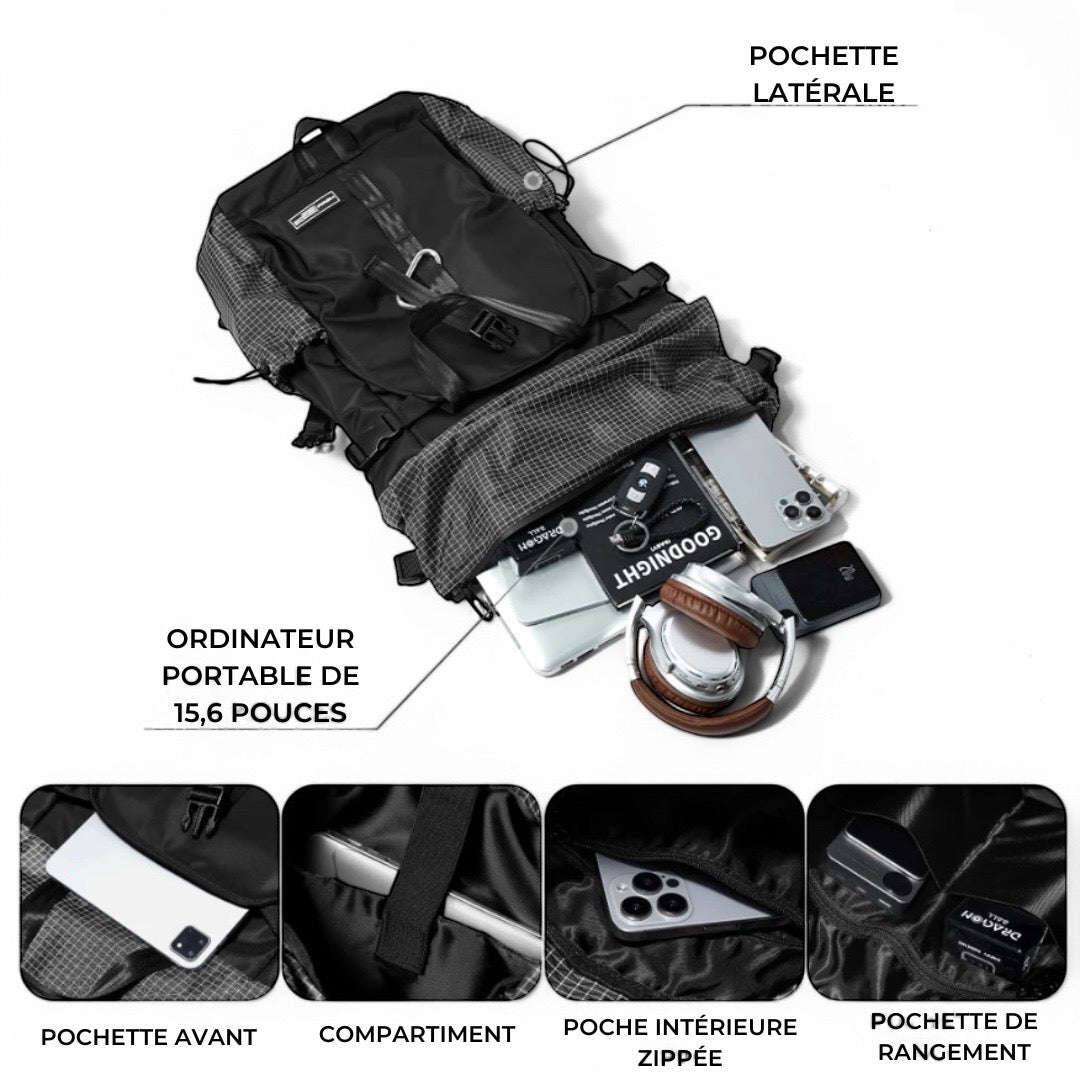 Sac à dos extensible waterproof – Infinity Pro – Havresacs