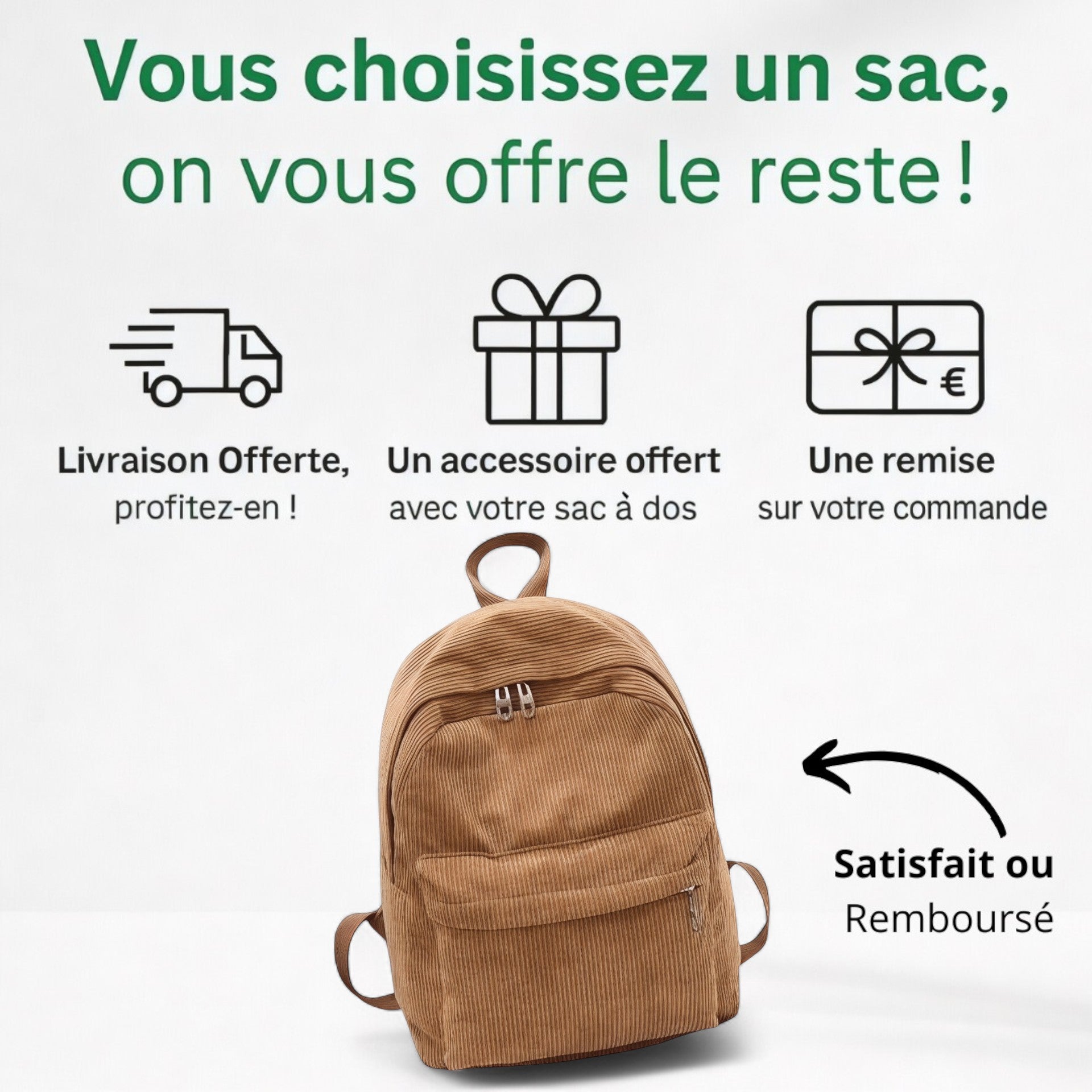 Sac à dos – Vintage Chic – Havresacs