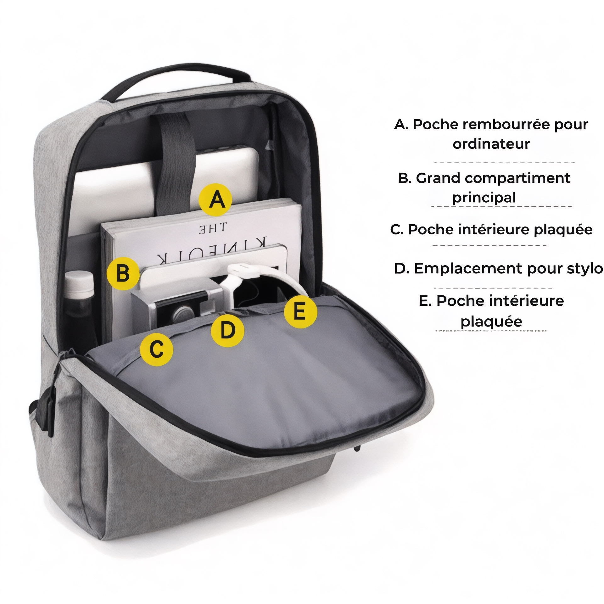 Sac à dos bagage cabine 17L  – Digital Pulse – Havresacs