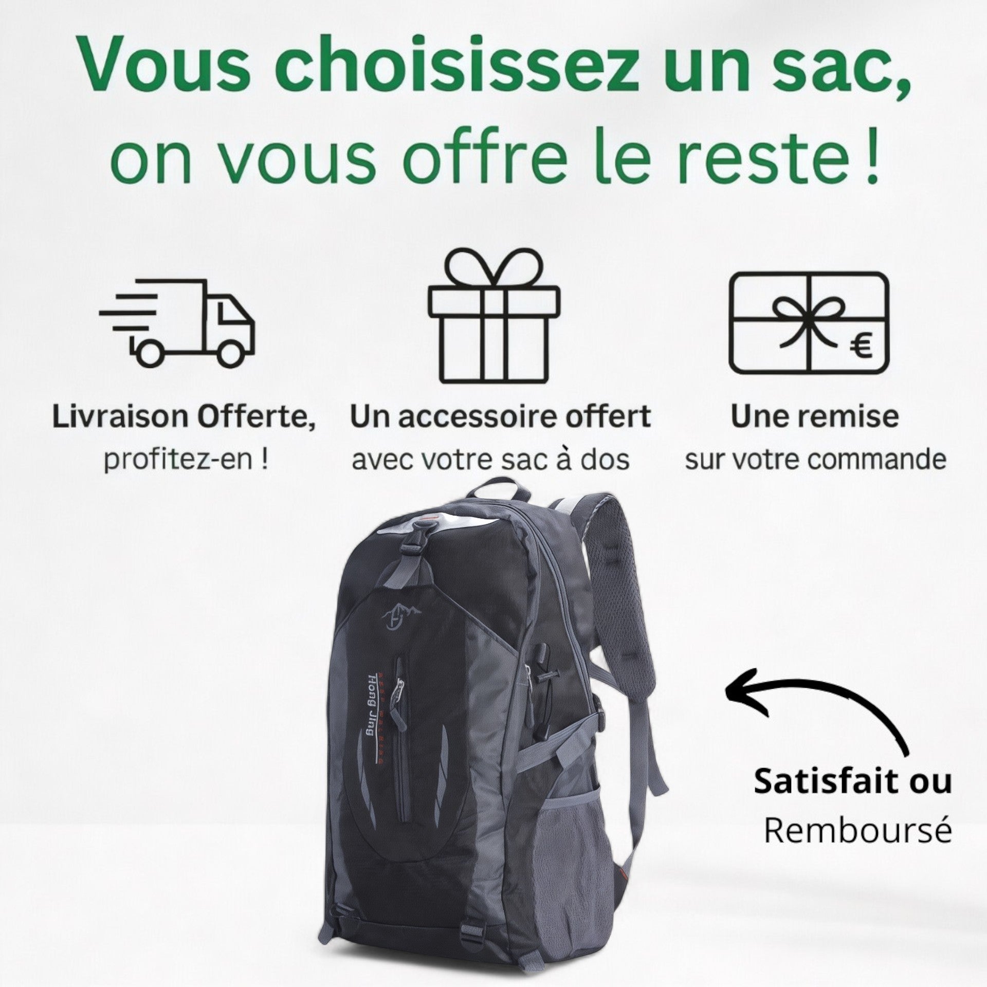 Sac sport étanche 37L ultra léger – Titan Pro – Havresacs