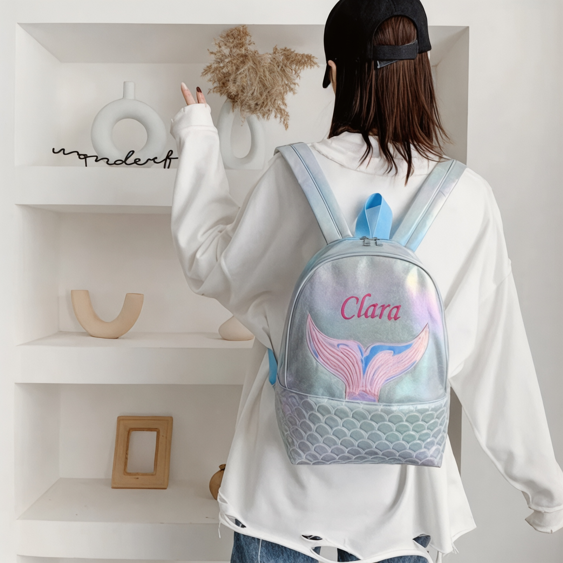 Sac à dos licorne personnalisable 10L – MermaidPack – Havresacs