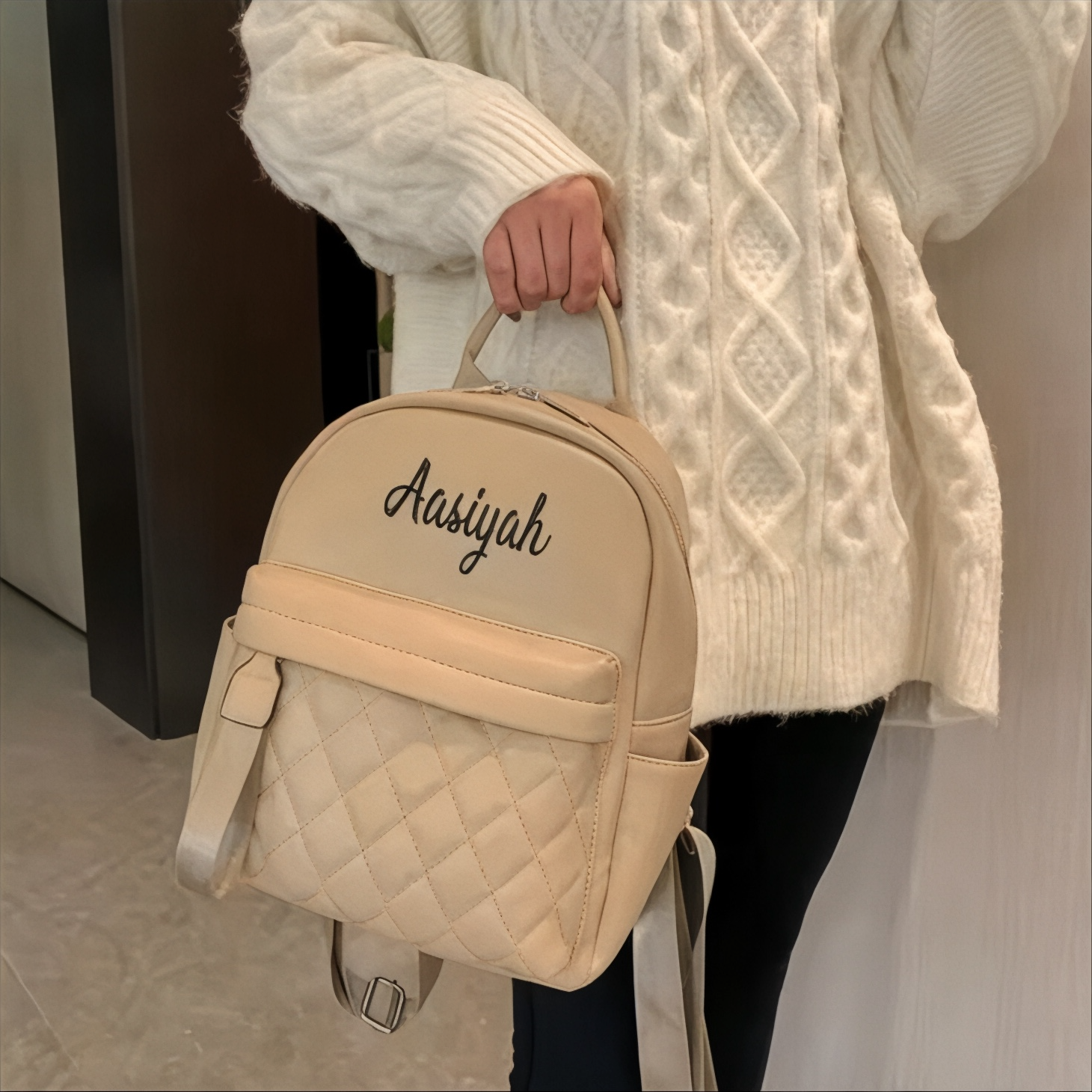 Sac à dos femme personnalisable NomadeChic – Havresacs