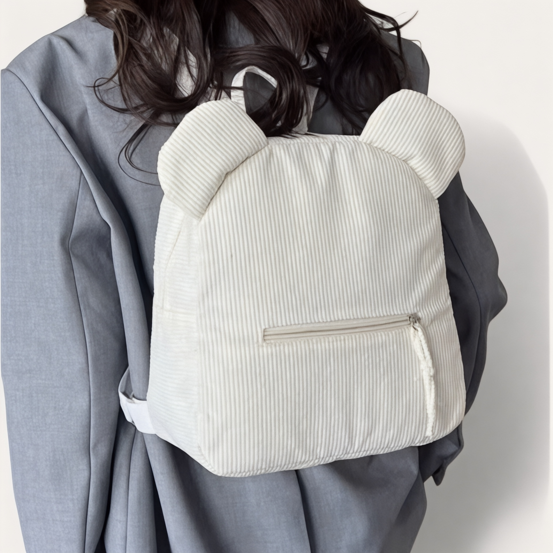Sac à Dos Femme Velours Nounours 10L – NounoursChic – Havresacs