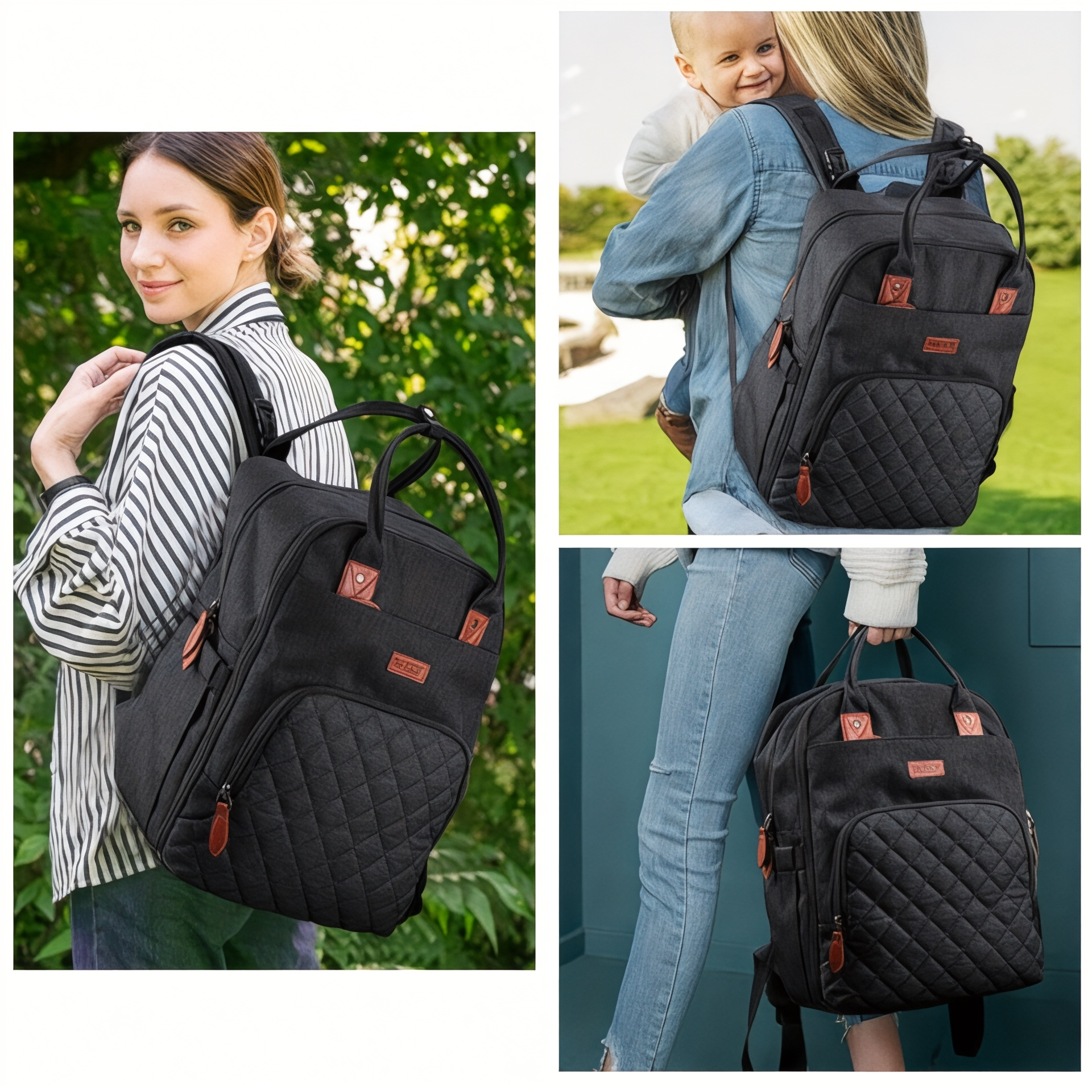 Sac à dos à langer pour parents MultiSacChic – Havresacs