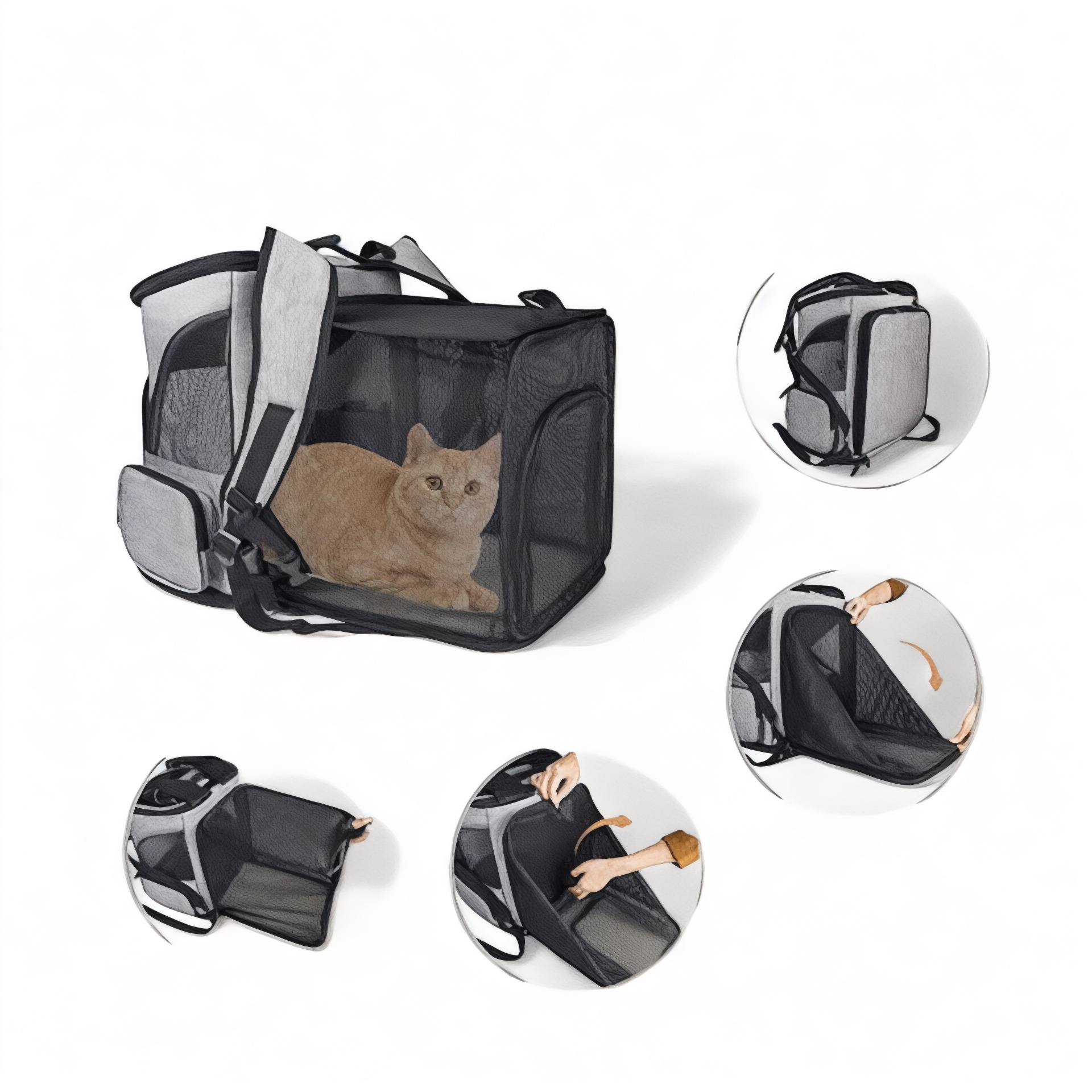 Sac à dos extensible pour animaux EspaceConfort – Havresacs