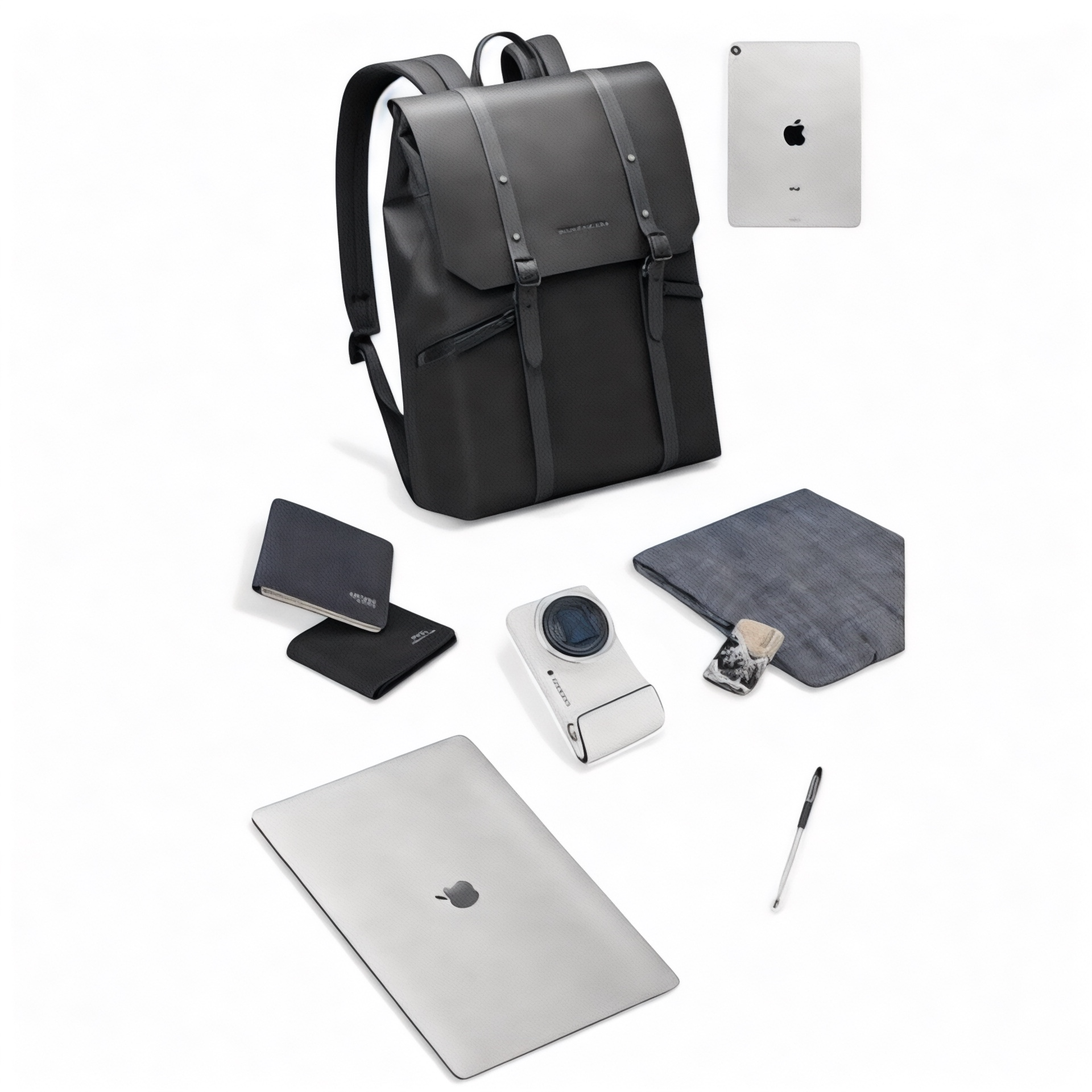 Sac à dos urbain homme léger étanche, poche pc 15" - Havresacs