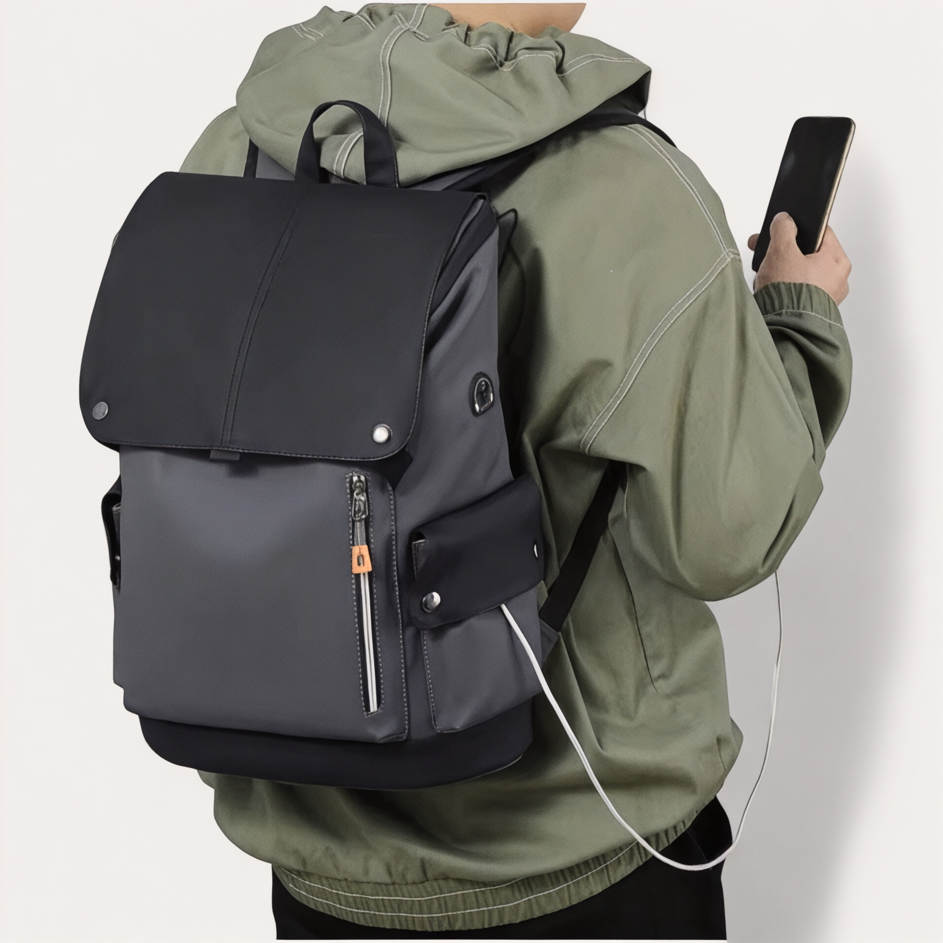 Sac à dos waterproof USB pour homme - UrbanPro - Havresacs