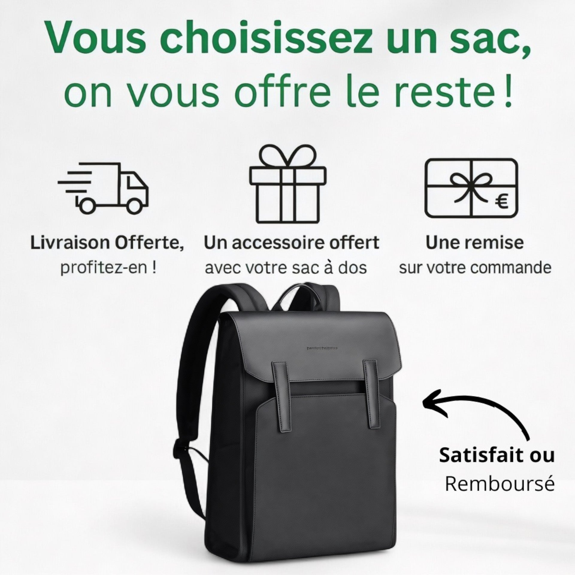 Sac à dos cuir homme | Élégant | Grande capacité – Havresacs