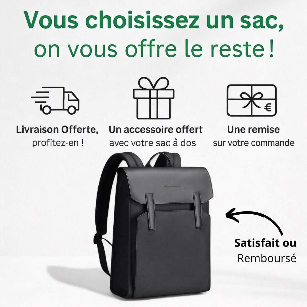 Sac à dos pour homme Élégant Grand capacité – UrbanLeather – Havresacs