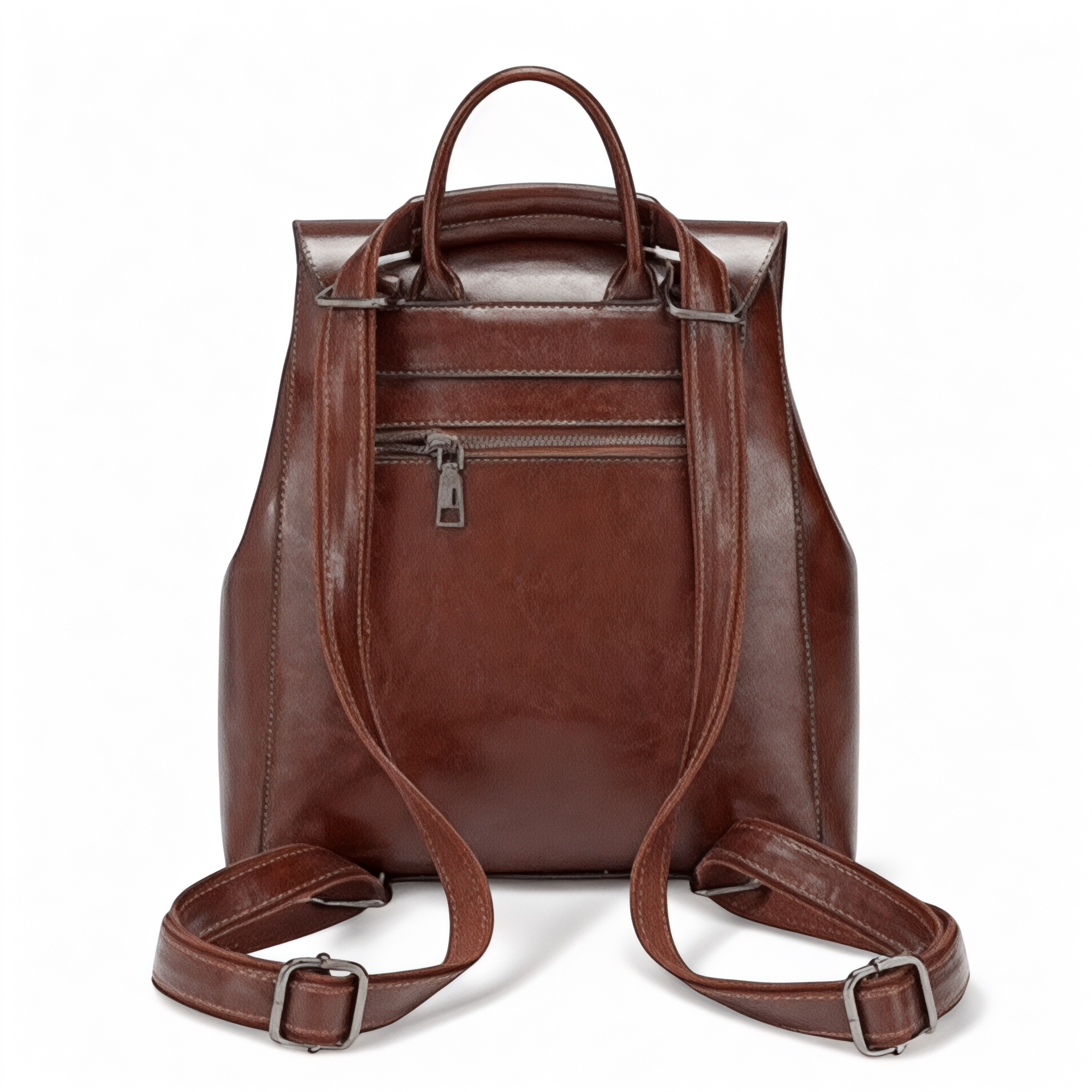 Sac à dos fashion en cuir 10L pour femme – ElegantLeatherPro – Havresacs