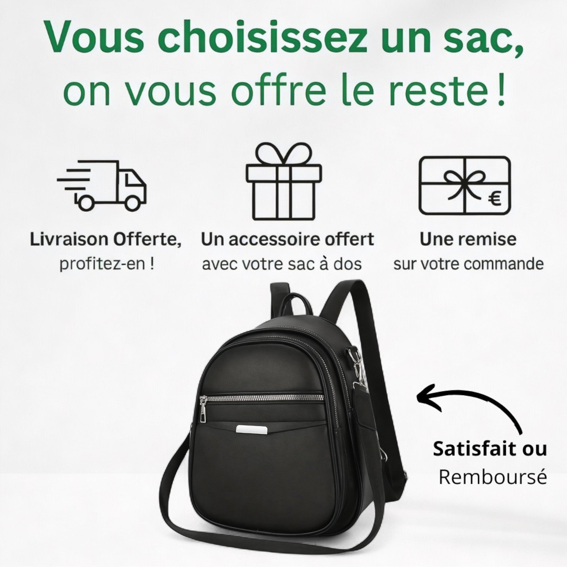 Sac à dos femme 2 en 1 Mini Urban  - Havresacs