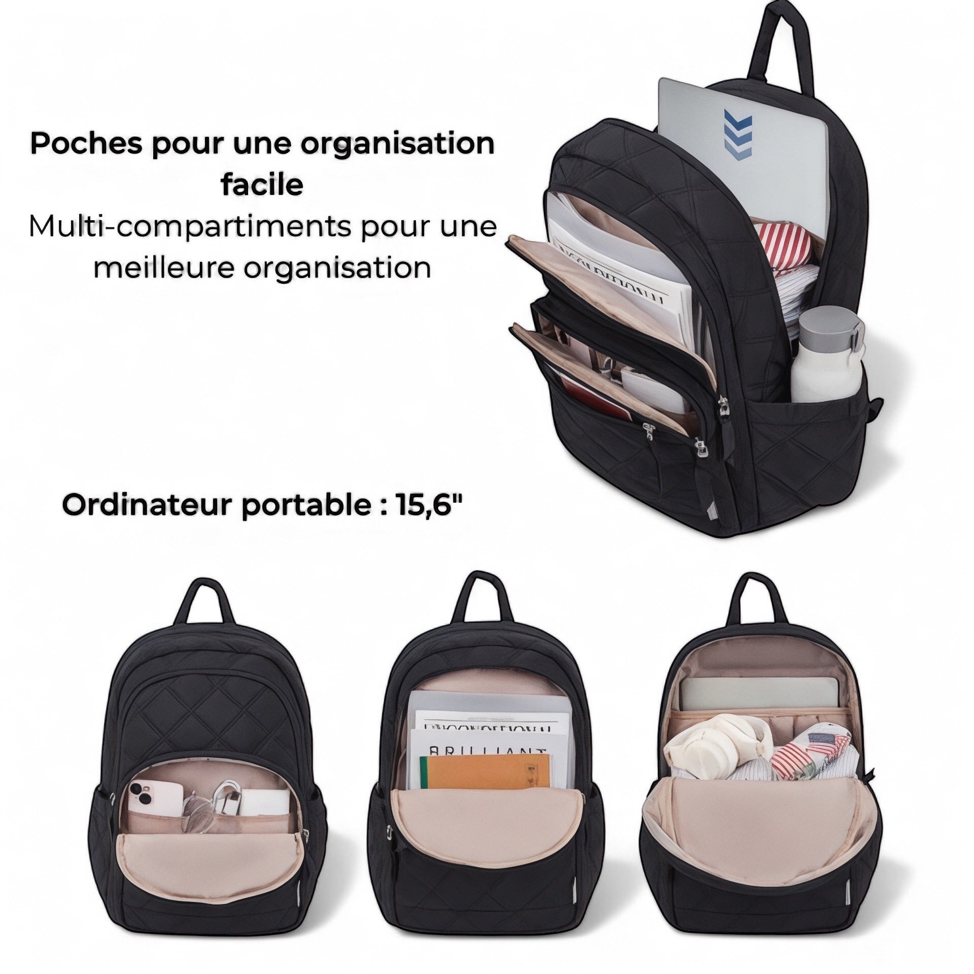 Sac à Dos Femme Étanche 28L – UrbanChic – Havresacs