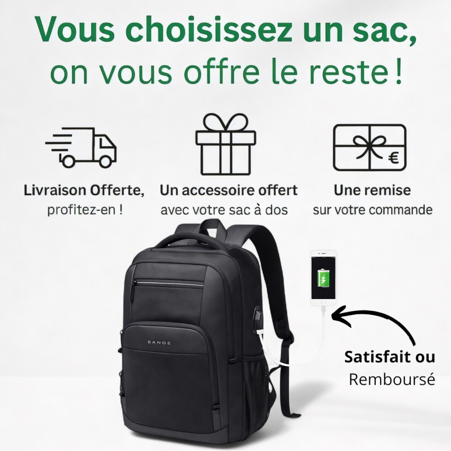 Meilleur Sac à dos voyage cabine – Urban Message – Havresacs