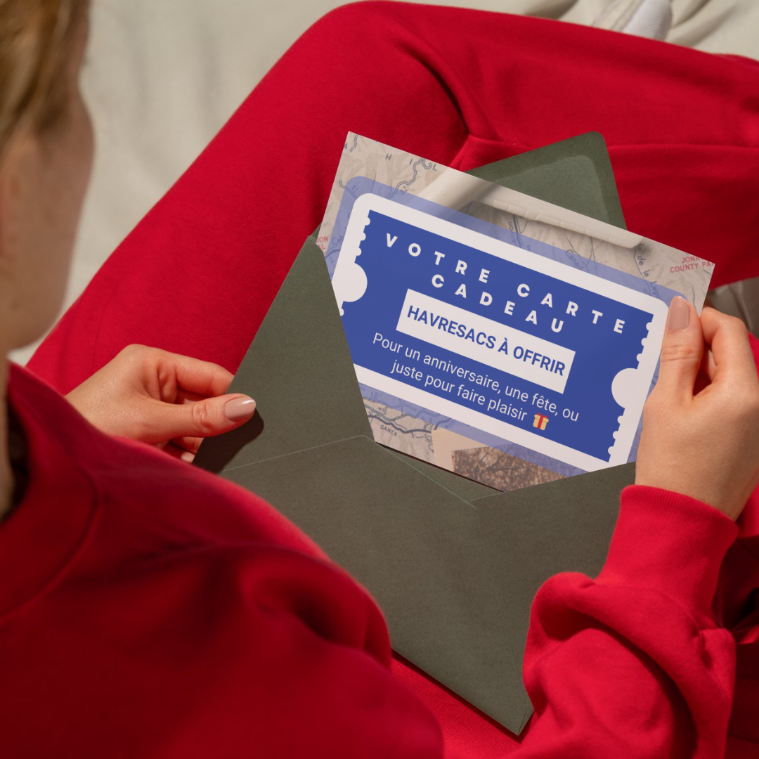 La Carte Havresacs, le cadeau idéal pour chaque aventure