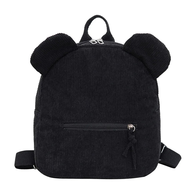 Sac à Dos Femme Velours Nounours 10L – NounoursChic – Havresacs