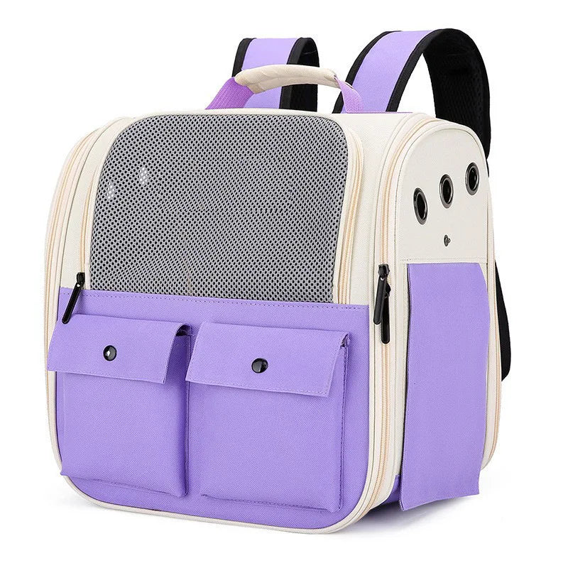 Sac à dos pour chat pliable et ventilé ConfortChat – Havresacs
